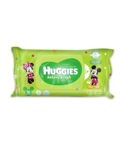 TOALLITAS HUGGIES ACT.FRES PQTE X 16 UNDS