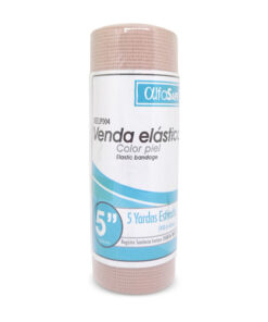 VENDA ELASTICA 5 X 5 ALFASAFE PIEL X 1 ROLLO