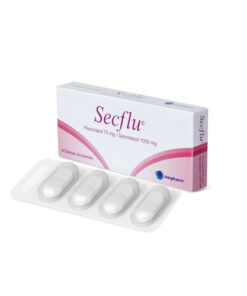 SECFLU 75/1000 MG CAJA X 4 TABS