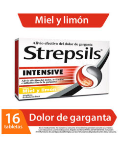 STREPSILS INTENSIVE CAJA X 16 TABS