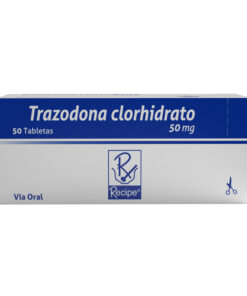 TRAZODONA 50 MG RECIPE CAJA X 50 TABS