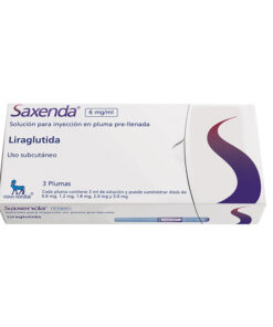 SAXENDA 6 MG/ML SOL.INY. CAJA X 3 UNDS