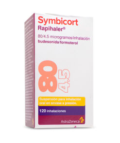 SYMBICORT RAPIHALER  80/4,5 MC FCO X 120 DOSIS