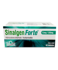 SINALGEN FORTE 7.5/325 MG CAJA X 30 TABS