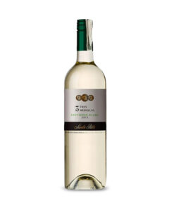 VINO SANTA RITA 3 MED.SAUVIGNO BLANCO X 750 ML