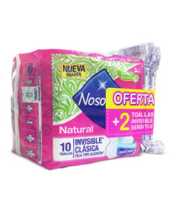 TOALLAS NOSOTRAS INV.CLASICA TELA X 10 +5 V-CONFID