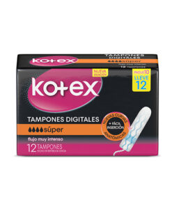 TAMPONES KOTEX SUPER PG 10 LLV 12