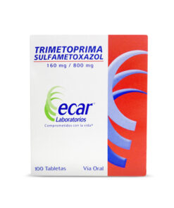 TRIMETOPRIM SULFA 160/800 ECAR CAJA X 100 TABS