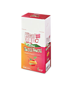 VITAMINA C +ZINC (VICAL) T/FRU TTI X 100 TABS