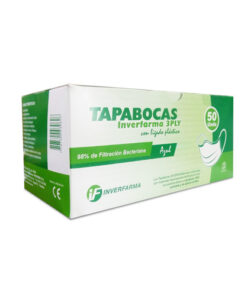 TAPABOCAS INVERFARMA CAJA X 50 UNDS