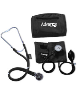 TENSIOMETRO MANUAL NEGRO ADVAN +ESTETOSCOPIO
