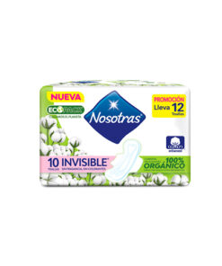 TOALLAS NOSOTRAS INV.ORGANICO PGUE 10 LLVE 12
