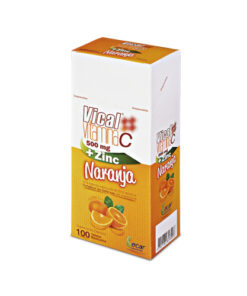 VITAMINA C +ZINC (VICAL) NRNJA CAJA X 100 TABS