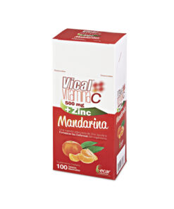 VITAMINA C +ZINC (VICAL) MNDRN X 100 TABS