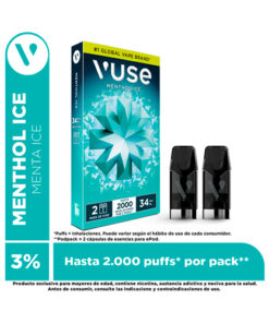 VUSE EPOD MENTHOL ICE 34 MG X 2 UNDS