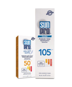 SUN PRO BLOQ. SPF 105 FAM.X 120 GR +FAC.X 50 ML