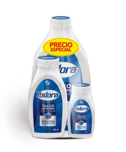 TALCO YODORA DESO X 300 GR +90 +30 GR PRE/ESP