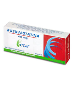 ROSUVASTATINA 40 MG ECAR CAJA X 30 TABS