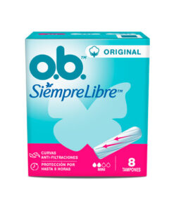 TAMPONES O.B ORIGINAL MINI CAJA X 8 UNDS
