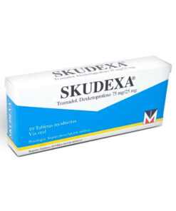 SKUDEXA 75/25 MG CAJA X 10 TABS
