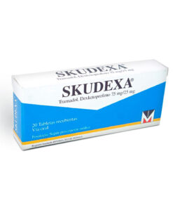 SKUDEXA 75/25 MG CAJA X 20 TABS