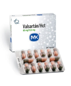 VALSARTAN HCT  80/12.5 MG MK CAJA X 30 TABS