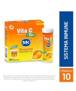 VITA C+ZINC 1GR EFERV.NARANJA 3 TUBOS X 10TAB
