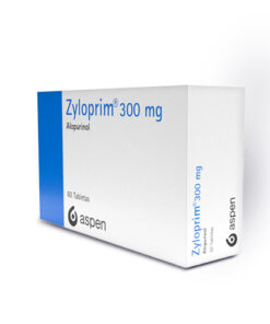 ZYLOPRIM 300 MG (ALOPURINOL) CAJA X 60 TABS