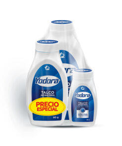 TALCO YODORA DESO X 120 GR +90 +30 GR PRE/ESP