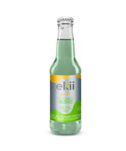 SODA EKII BUBBLES MANZANA JENGIBRE BOT X 207 ML