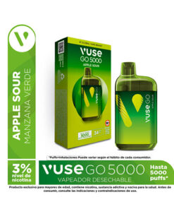 VUSE GO DISP.5000 MANZANA VERDE 34 MG X 1 UND