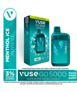 VUSE GO DISP.5000 MENTA ICE 34 MG X 1 UND