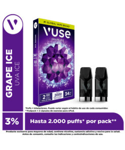VUSE EPOD GRAPE ICE 34 MG X 2 UNDS