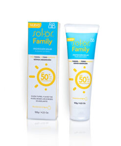 SOL-OR FAMILY SPF50+ TUBO X 120 GR