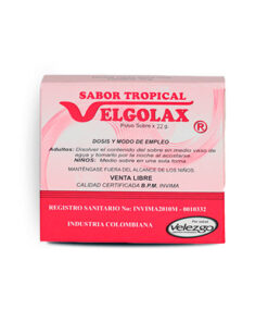 VELGOLAX POLVO TROPICAL CAJA X 22 GR