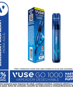 VUSE GO DISP.1000 MORA AZUL 34 MG X 1 UND