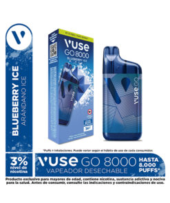 VUSE GO DISP.8000 ARANDANO ICE 34 MG X 1 UND
