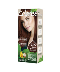 TINTE COLORISS 7.35 RUBIO MEDIO CHOCO. X 50 GR