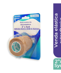 VENDA ELASTICA 2 X 5 ALFASAFE PIEL AUTOADHESIVA