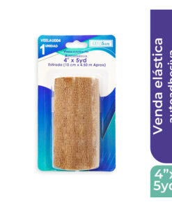 VENDA ELASTICA 4 X 5 ALFASAFE PIEL AUTOADHESIVA