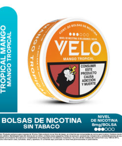 VELO NICOTINA MANGO TROPICAL 8 MG