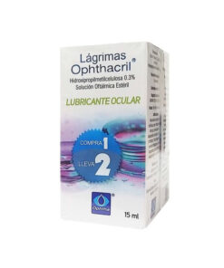 OPHTHACRIL LAGRIMAS X 15 ML PG 1 LLV 2 UNDS