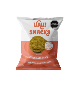 GALLETA UAU MINI CANELA BOLSA X 30 GR