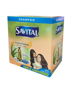 CHAMPU SAVITAL ELIXIR CAJA X 20 S/S