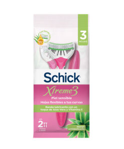 MAQUINA SCHICK XTR.3 P/SEN WOMEN PQTE X 2 UND