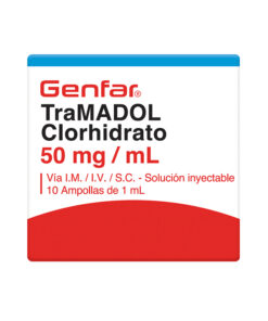 TRAMADOL  50 MG GENFAR CAJA X 10 AMPS