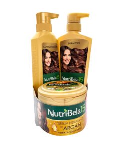 CHAMPU NUTRIBELA ARGAN X400ML +ACX370+TRAT300