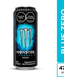 ENERGIZANTE MONSTER BLUE ZERO LATA X 473 ML