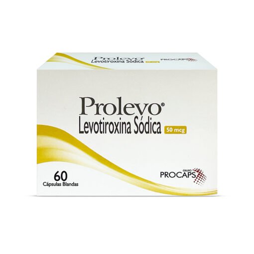 PROLEVO 50 MCG CAJA X 60 CAPS – Farmavida – Droguería Online, Salud y ...