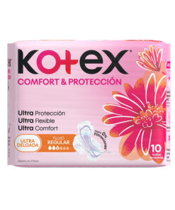 TOALLAS KOTEX COM&PRO ULTRA REGULAR X 10 UNDS